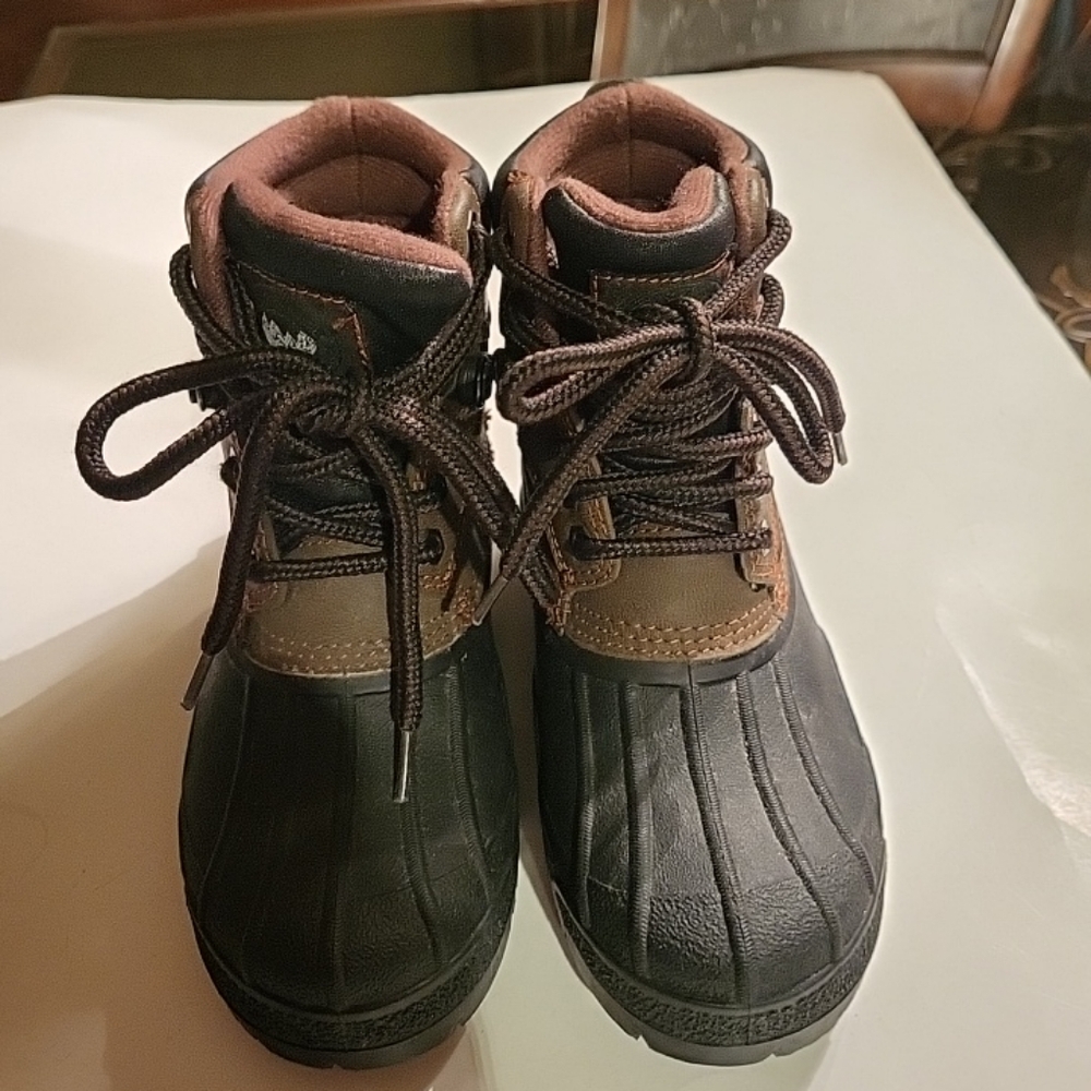 ANACONDA Boys Boots Leather Upper EUC Size 13